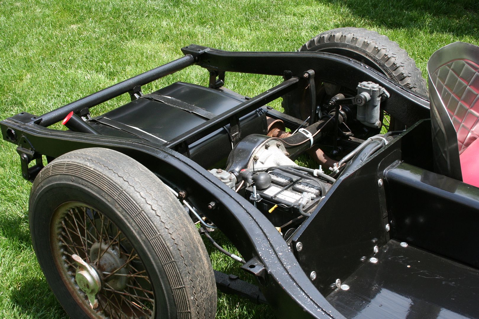 Brake Line Routing (Page 2) MGA Forum The MG Experience